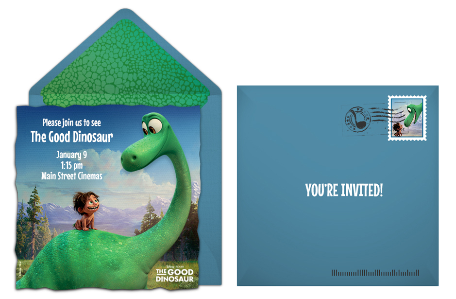 Free Good Dinosaur Online Invitation